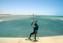 Kitesurfing Dakhla, Morocco
