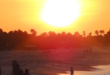 Kitesurfing in Gostoso, Brazil