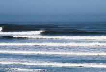 Kitesurfing in Pacasmayo, Peru