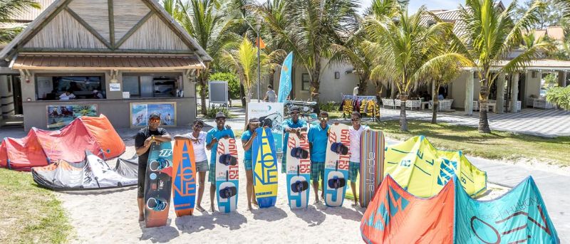 Belle Mare kitesurf holidays