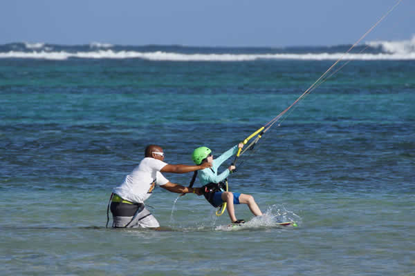 Belle Mare kitesurfing centres, Belle Mare