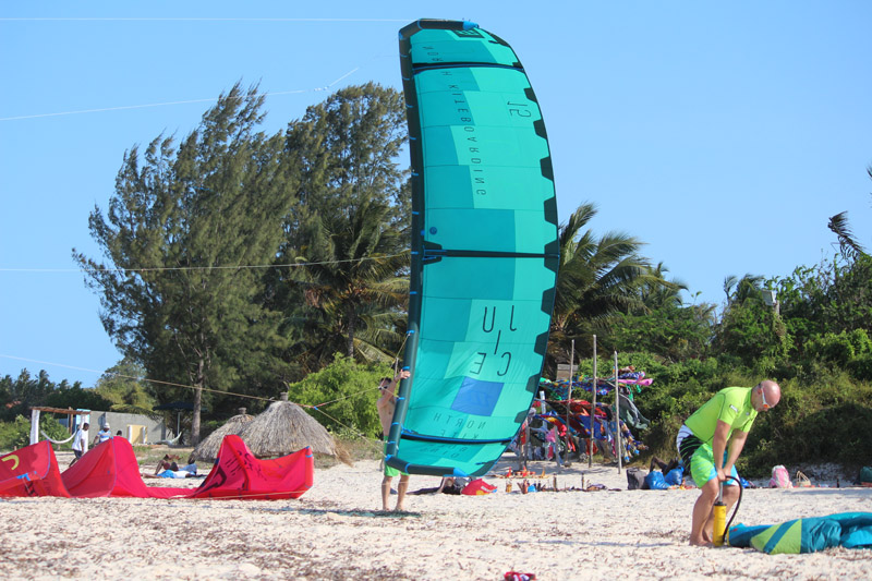 Southern Mozambique kitesurf holidays