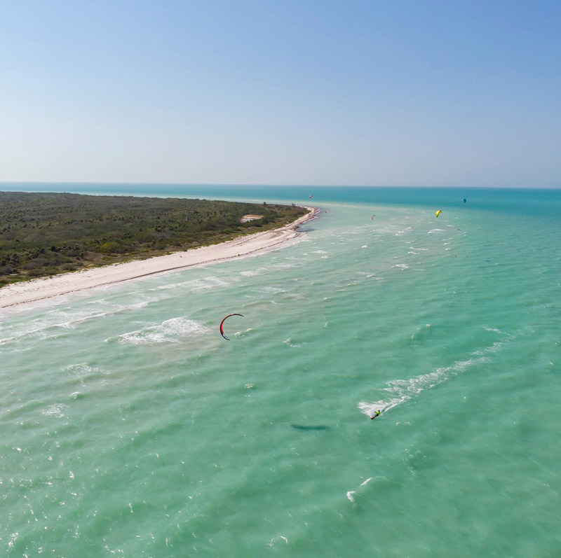 Holbox Kiteboarding, Holbox Island