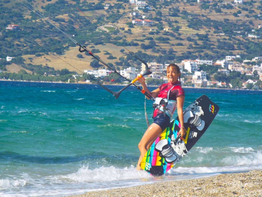 Evia Island kitesurf holidays